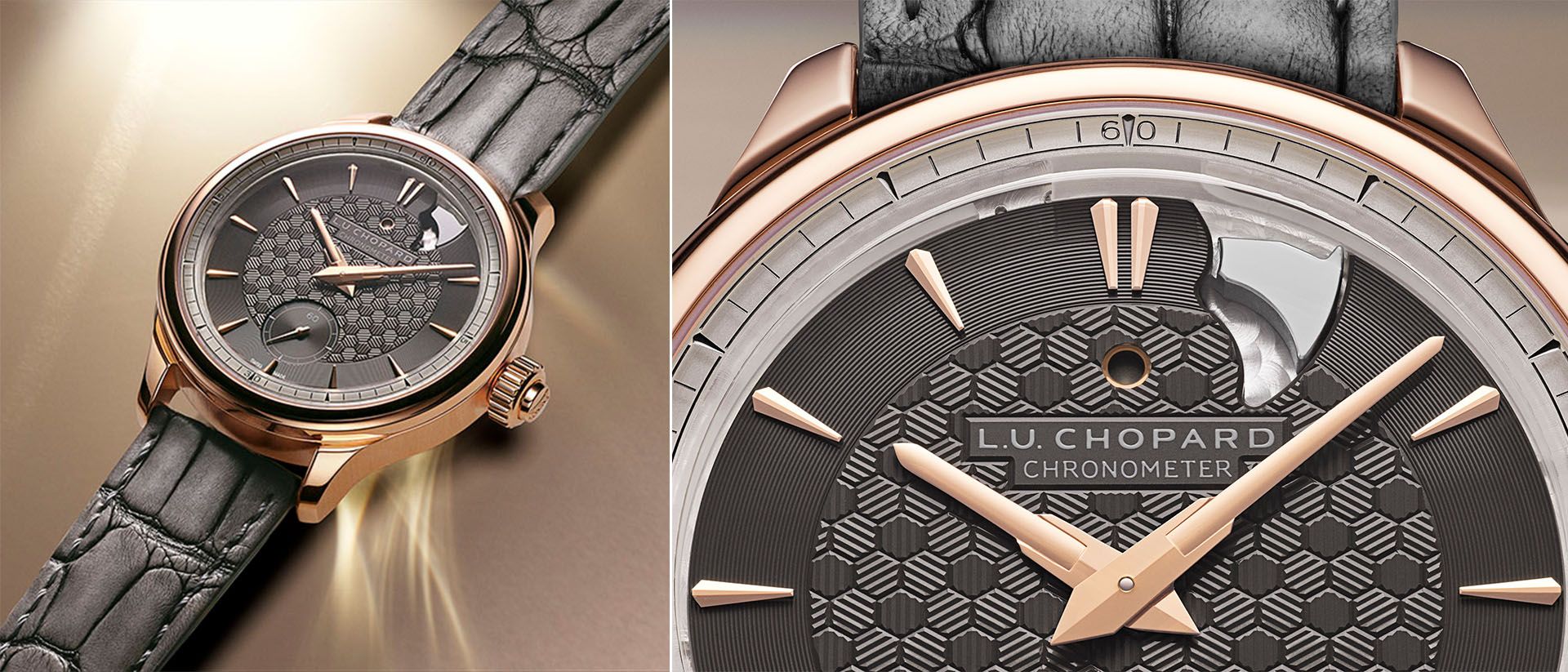 LU.Chopard Strike One watch with a ‘chime-in-passing’ mechanism