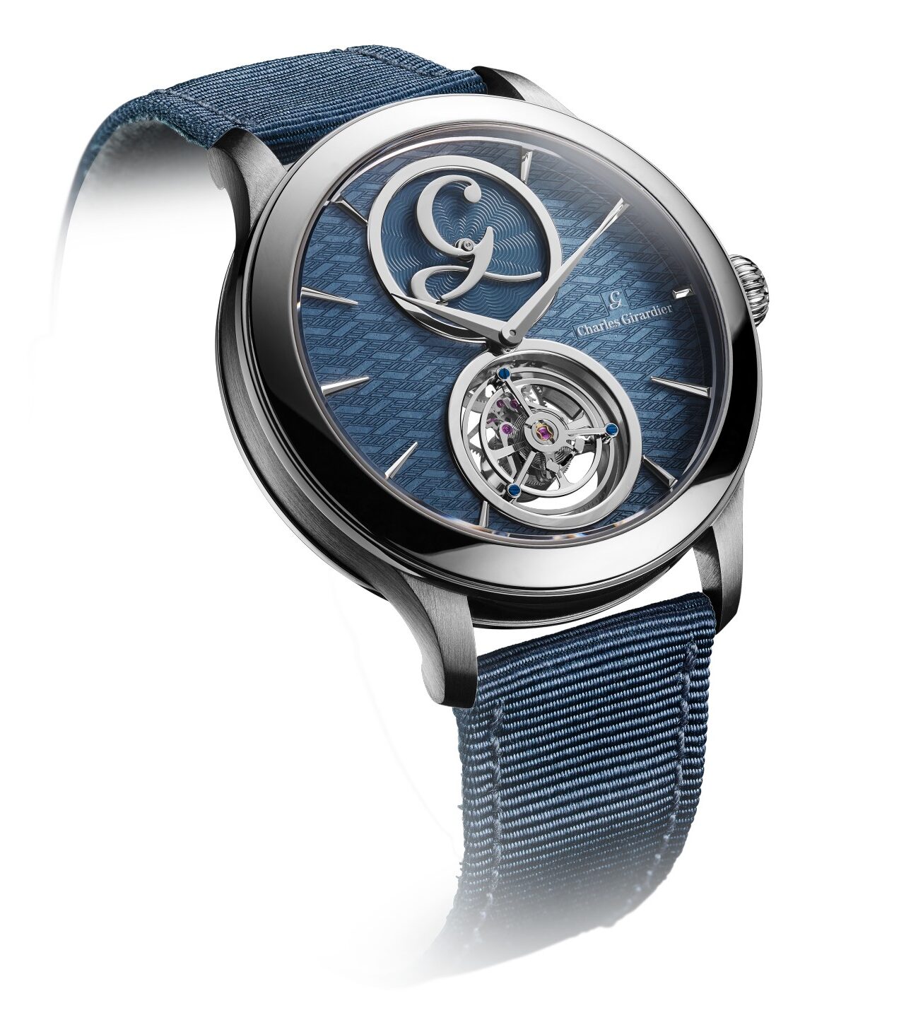 Charles Girardier 1809 Cobalt Blue 41 mm