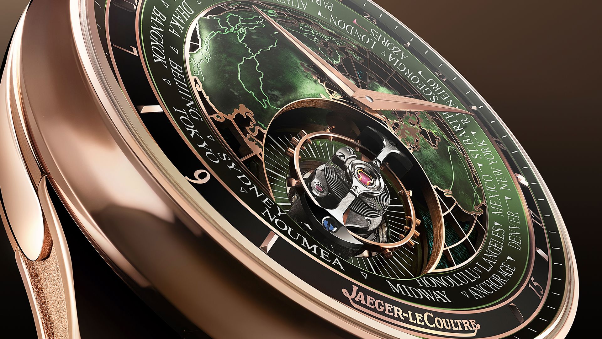 Jaeger-LeCoultre Master Grande Tradition Calibre 948 Dial Close-up