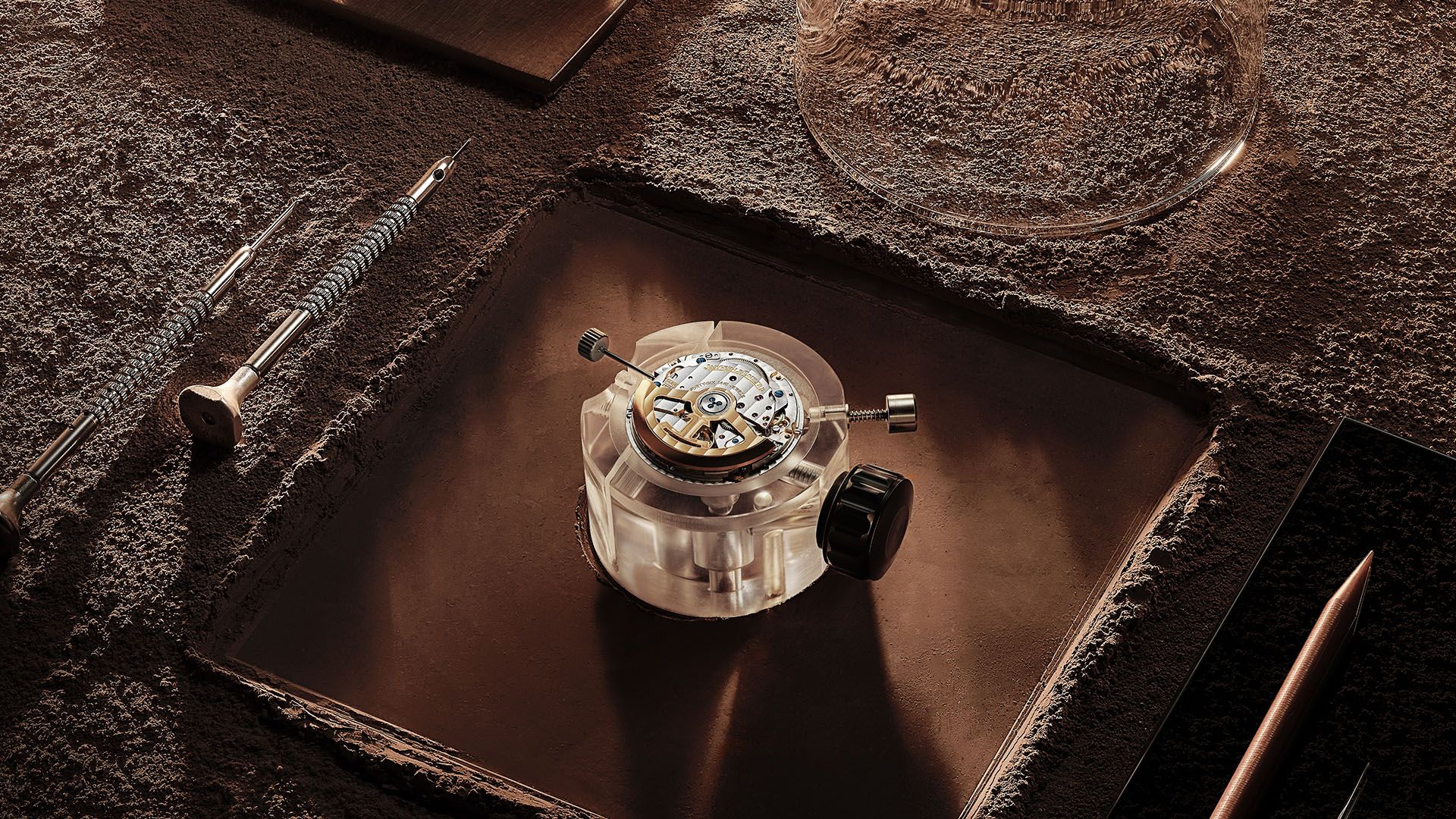  Jaeger-LeCoultre Master Ultra Thin Perpetual Calendar movement close-up