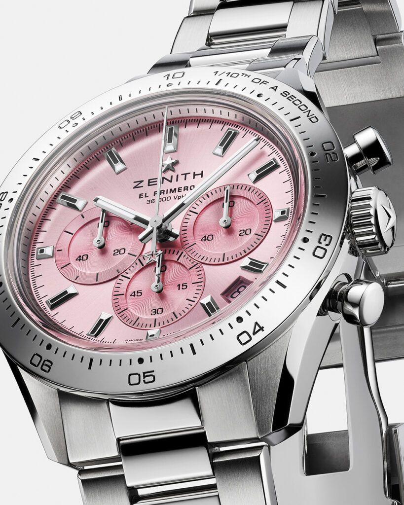 Chronomaster Sport Pink, a limited edition of 500 pieces