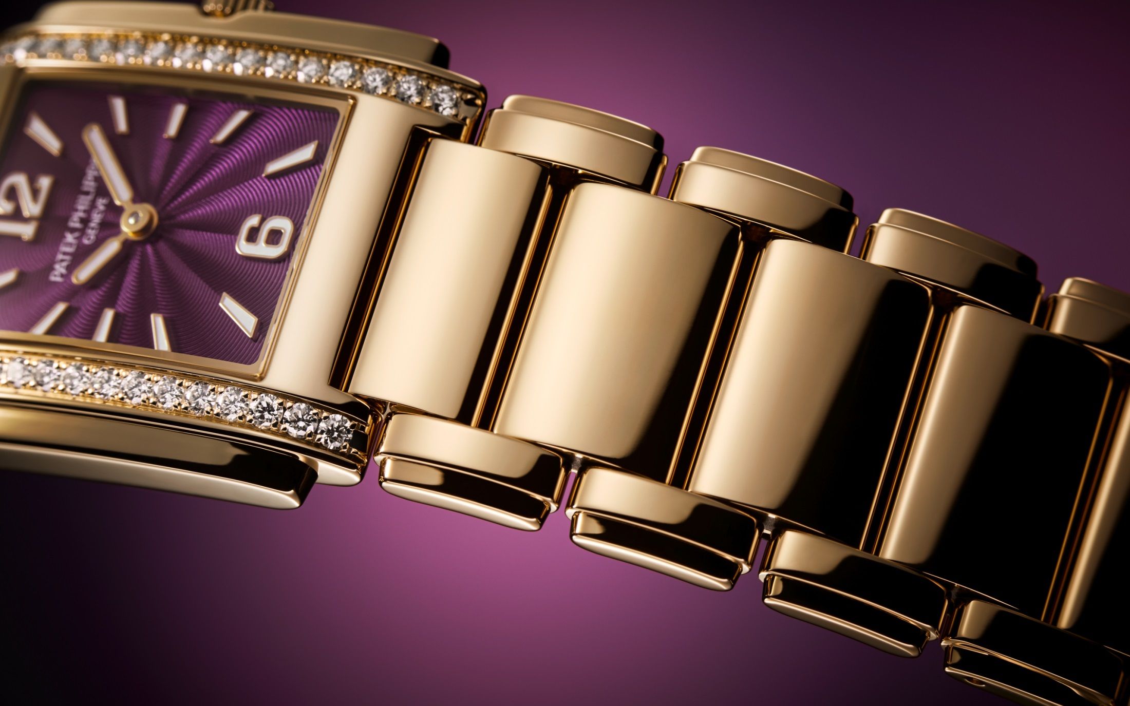 Patek Philippe is introduces a new version of the quartz cuff-style model in the Twenty-4 collection