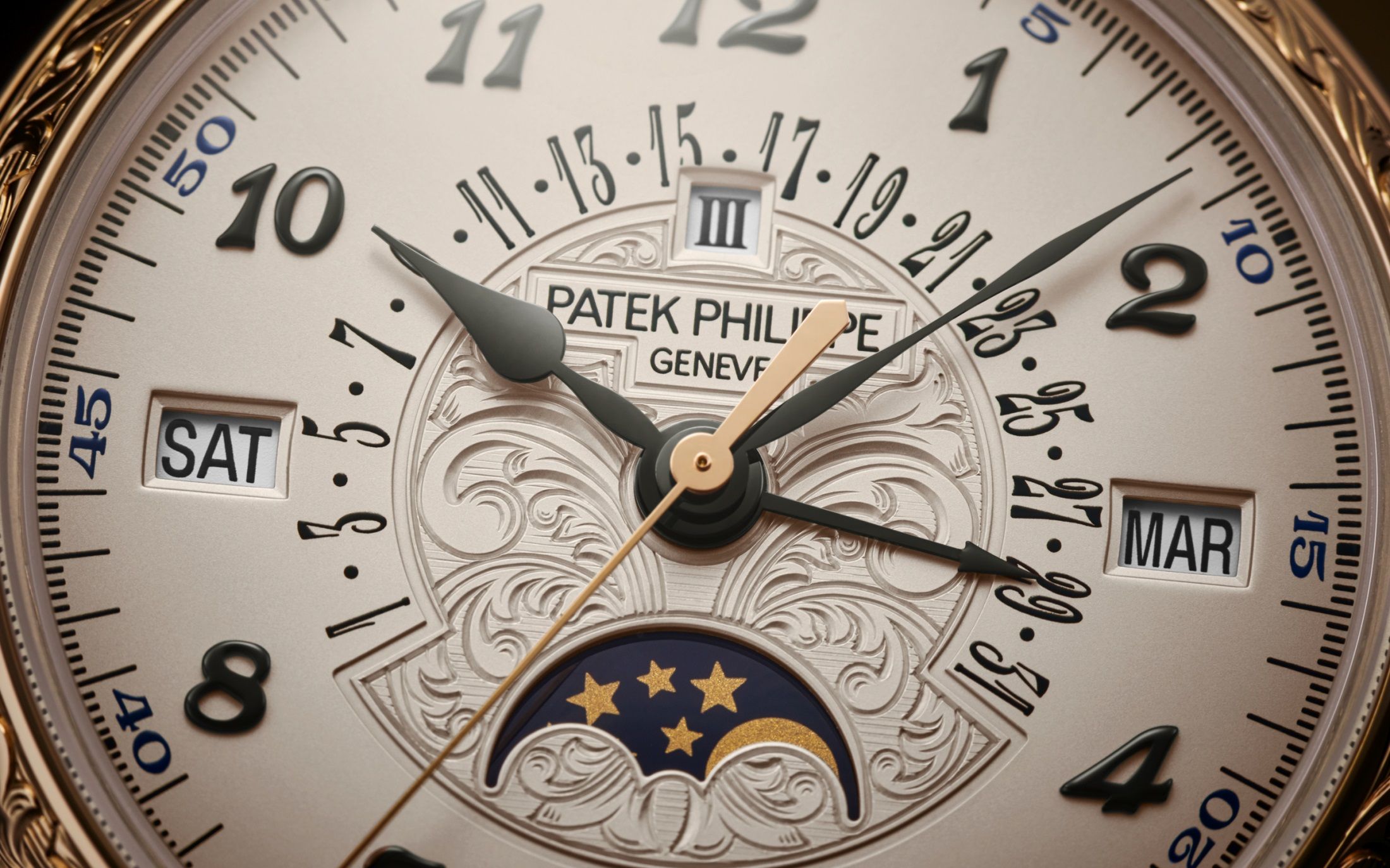 Patek Philippe Retrograde Perpetual Calendar Dial
