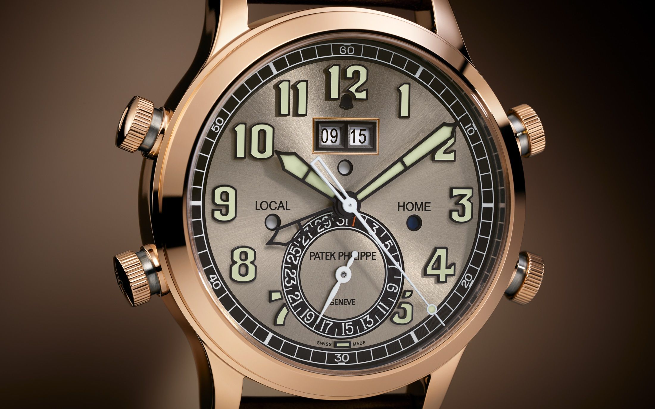 The Patek Philippe Alarm Travel Time Reference 5520RG