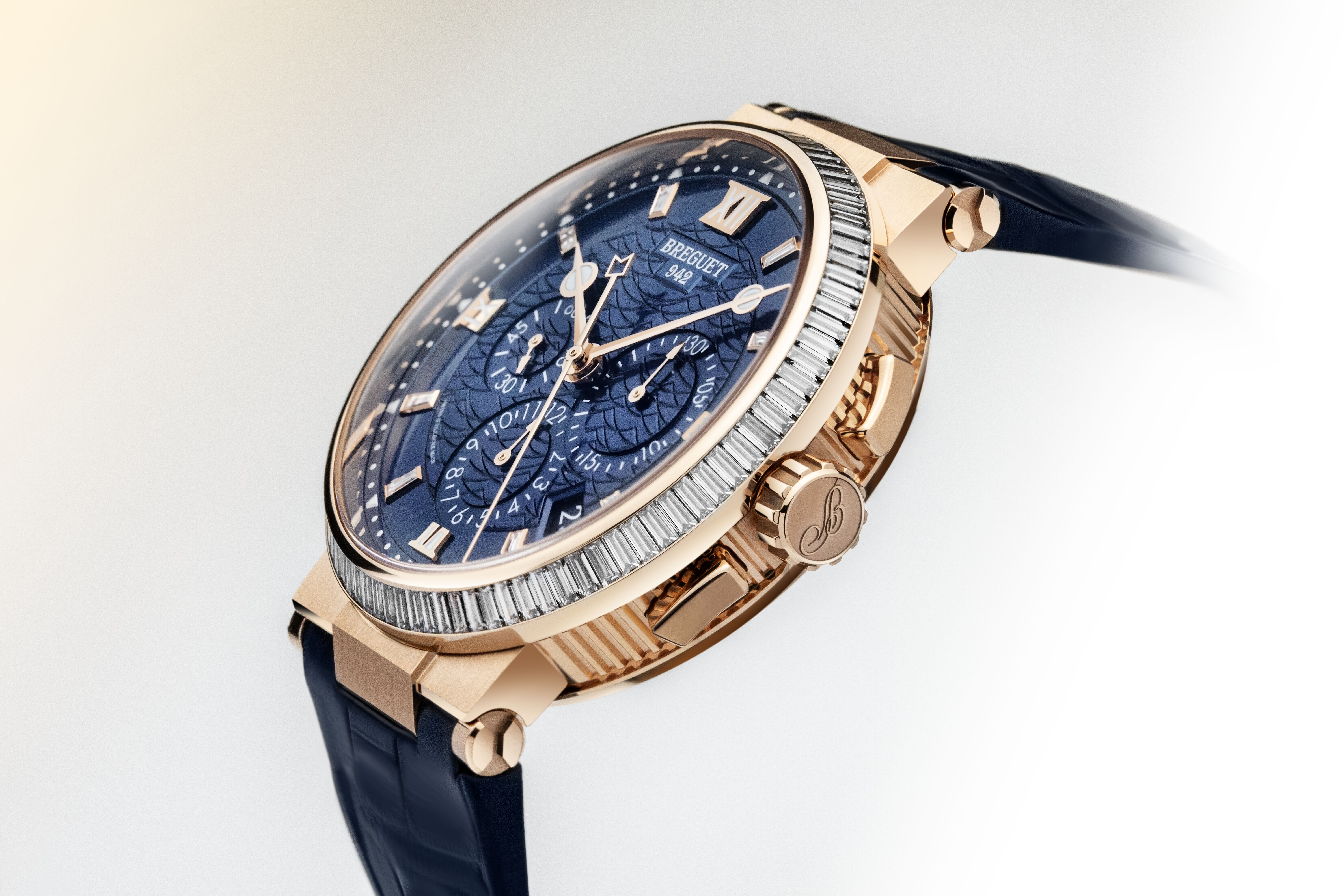 Breguet Marine Collection Sunburst Toned Dial