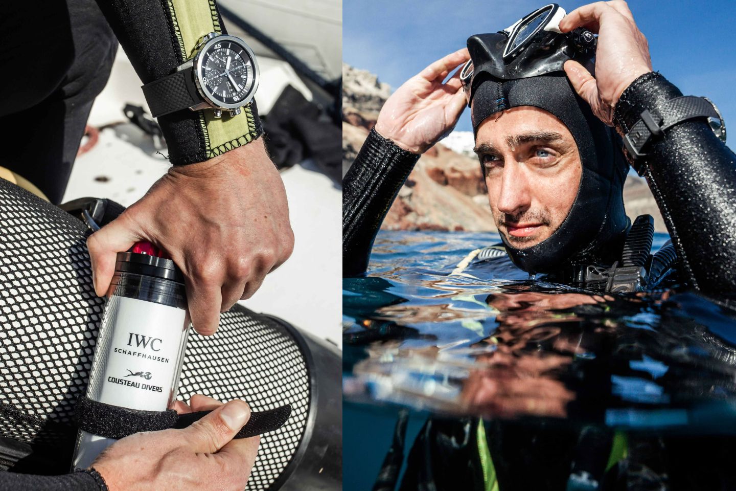 IWC has a partnership with Pierre-Yves Cousteau in its ocean conservation endeavors.