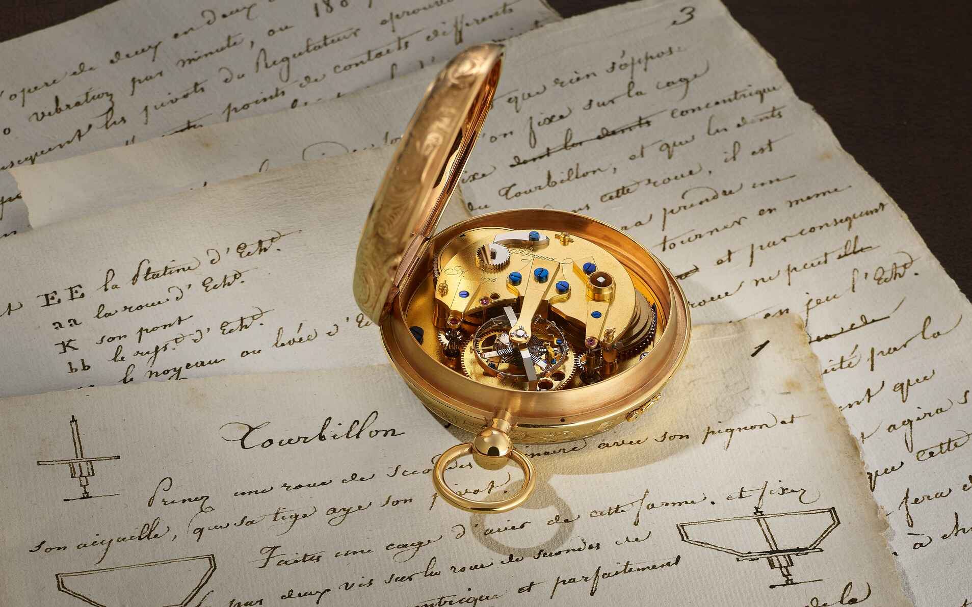 One of the earliest tourbillons ever made