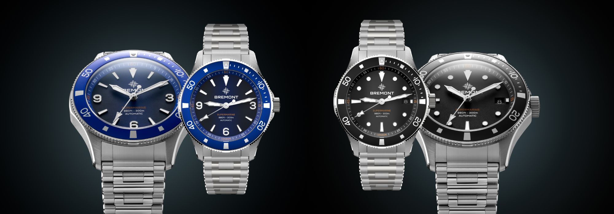 Watches And Wonders 2024: Bremont Updates Its Supermarine 300m And Supermarine 300m Date Diving Watches