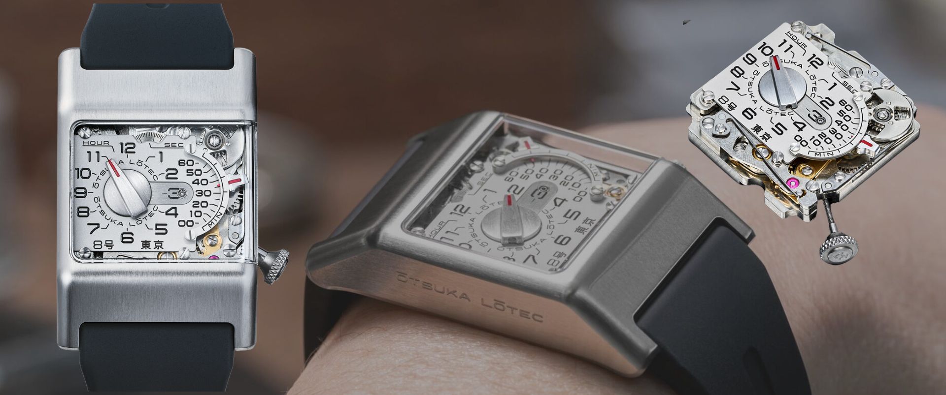 Otsuka Lotec No. 8 Reinvents Time Display in Mechanical Watc