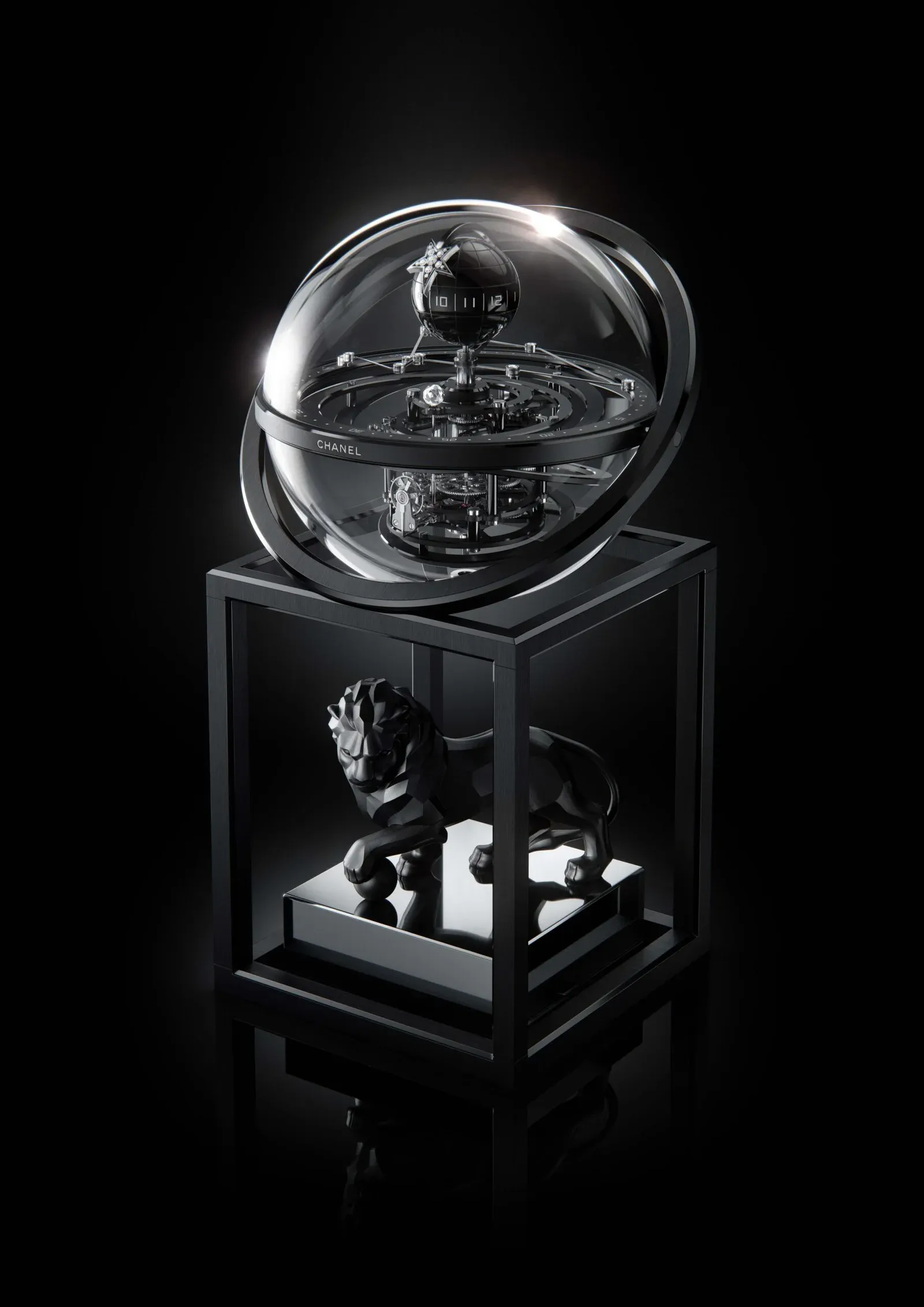 Chanel Lion Astroclock inspired by the Gabrielle Chanel’s star sign Leo, limited to five pieces only