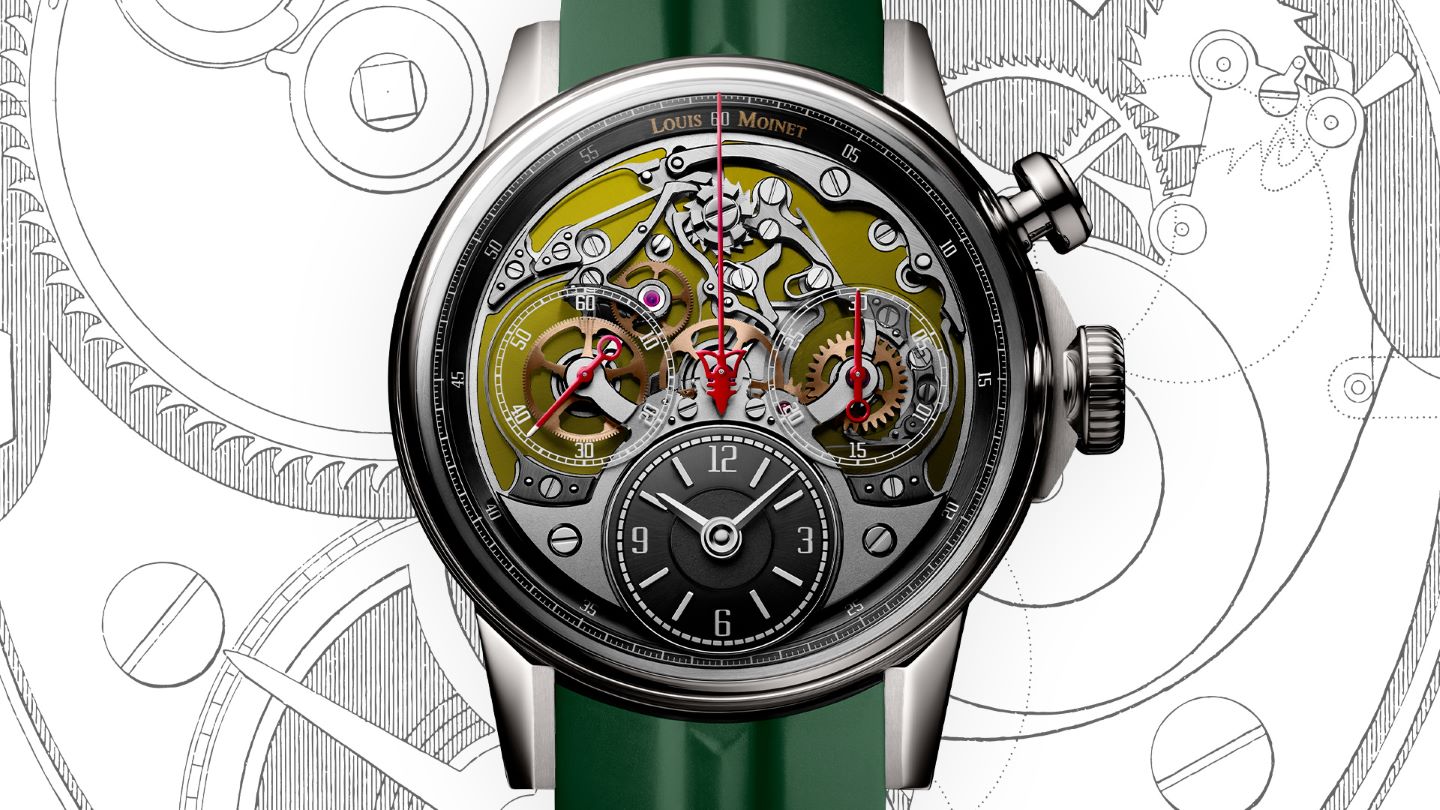 Louis Moinet’s Memoris Spirit Electrum Adds A New Color In Watchmaking