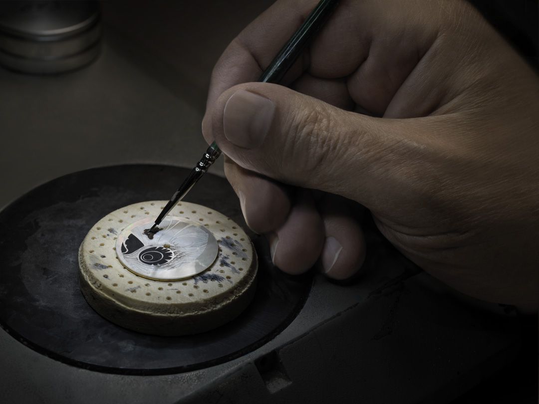 Fabergé Compliquée Arte Hand-Etched Limited Edition Watch_BTS