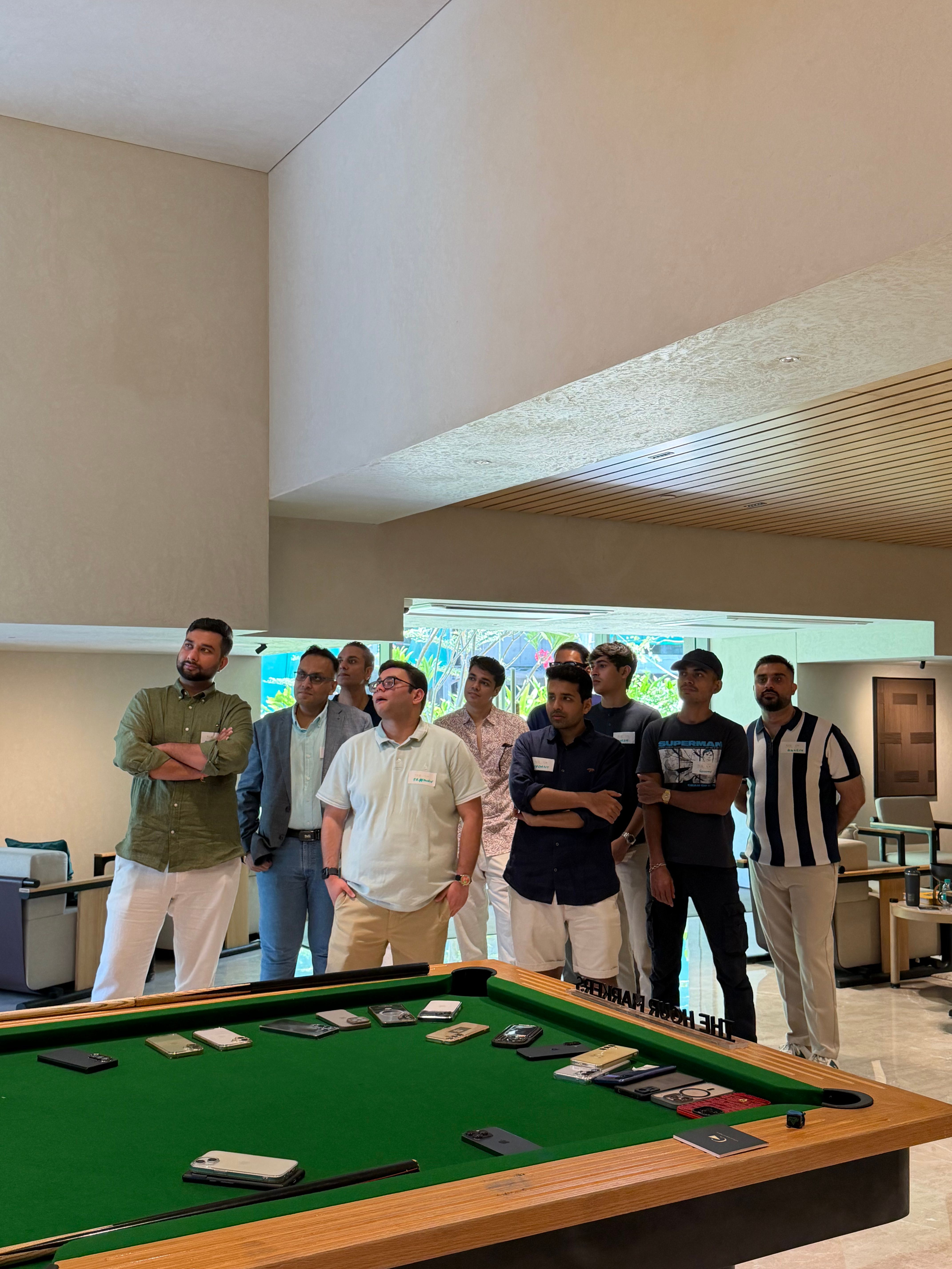 Indian luxury watch collectors during a RedBar style GTG watch community gathering and collector meetup