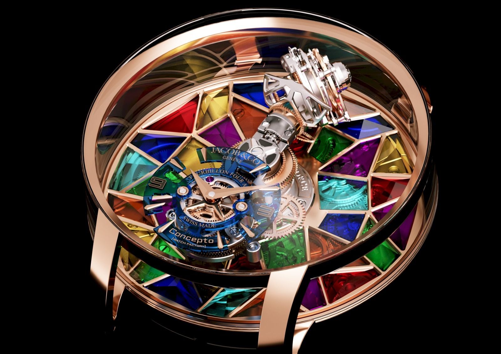 Jacob & Co. X Concepto Watch Factory: The Astronomia Revolution 4th Dimension
