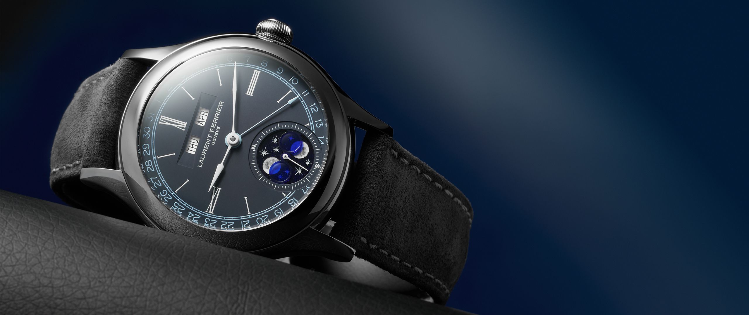 Watches And Wonders 2024: Laurent Ferrier's Classic Moon Beams Brightly