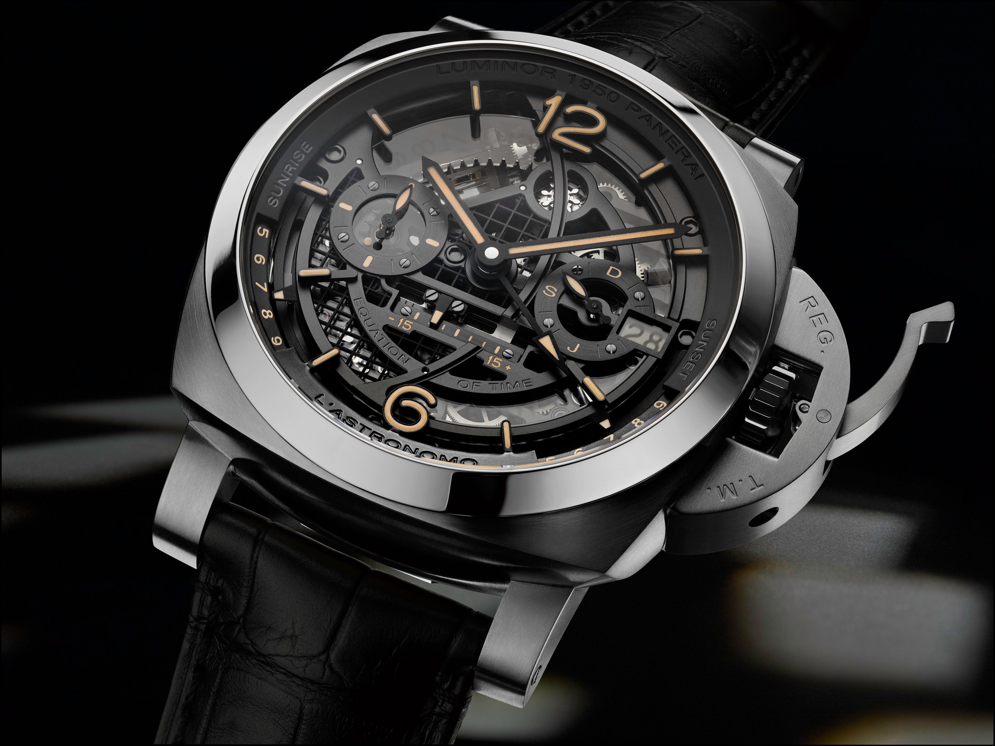 L'Astronomo Luminor 1950 Tourbillon Moonphases Equation Of Time GMT.jpg