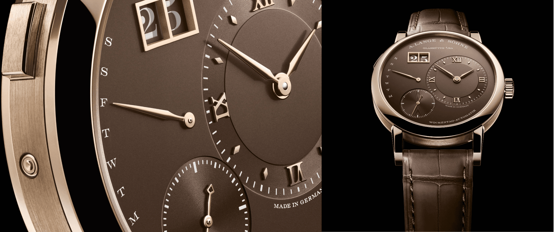 A. Lange & Söhne LANGE 1 DAYMATIC: Honeygold Limited Edition