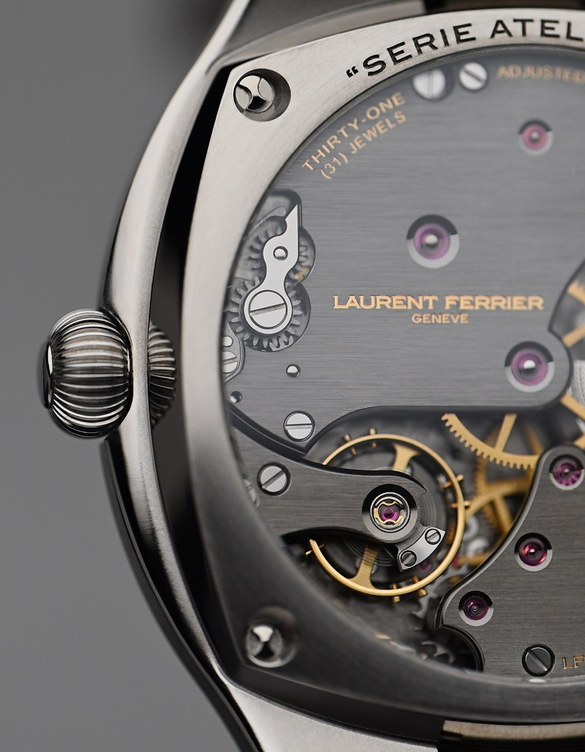 Each element on the Laurent Ferrier Sport Auto 40 gets a haute horlogerie finish execution