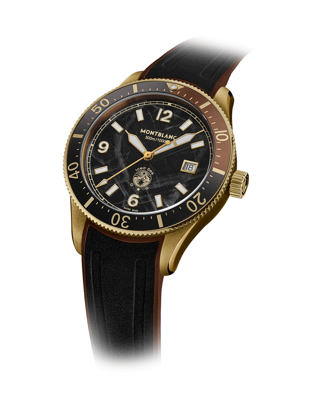  Montblanc Iced Sea Automatic Date Bronze-Tone