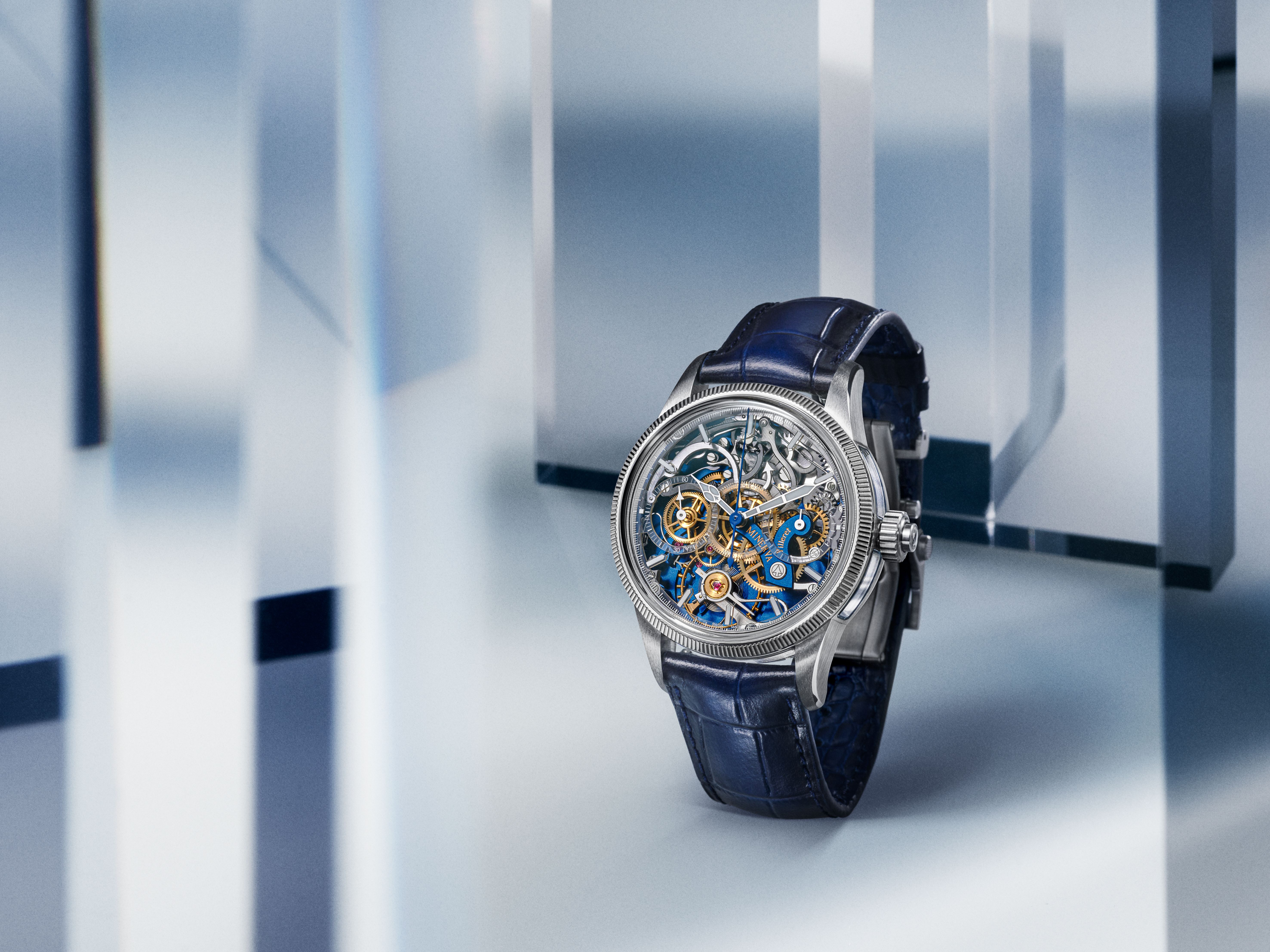 Watches And Wonders 2024: True Beauty Is Revealed As Montblanc Presents The Minerva Monopusher Chronograph In A Case With Display Windows