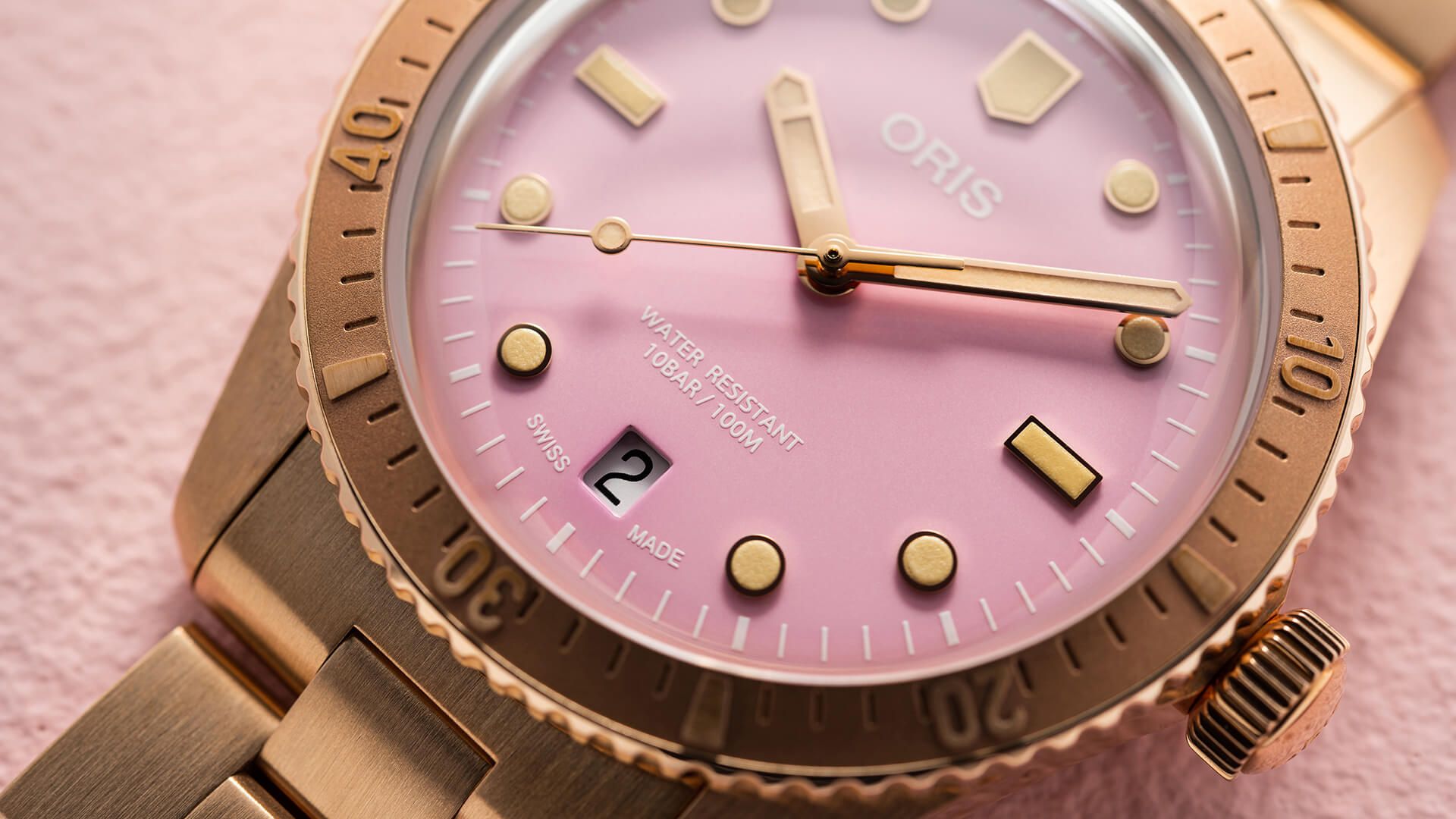 ORIS Divers Sixty-Five "Cotton Candy" Edition, Pink Dreams Await