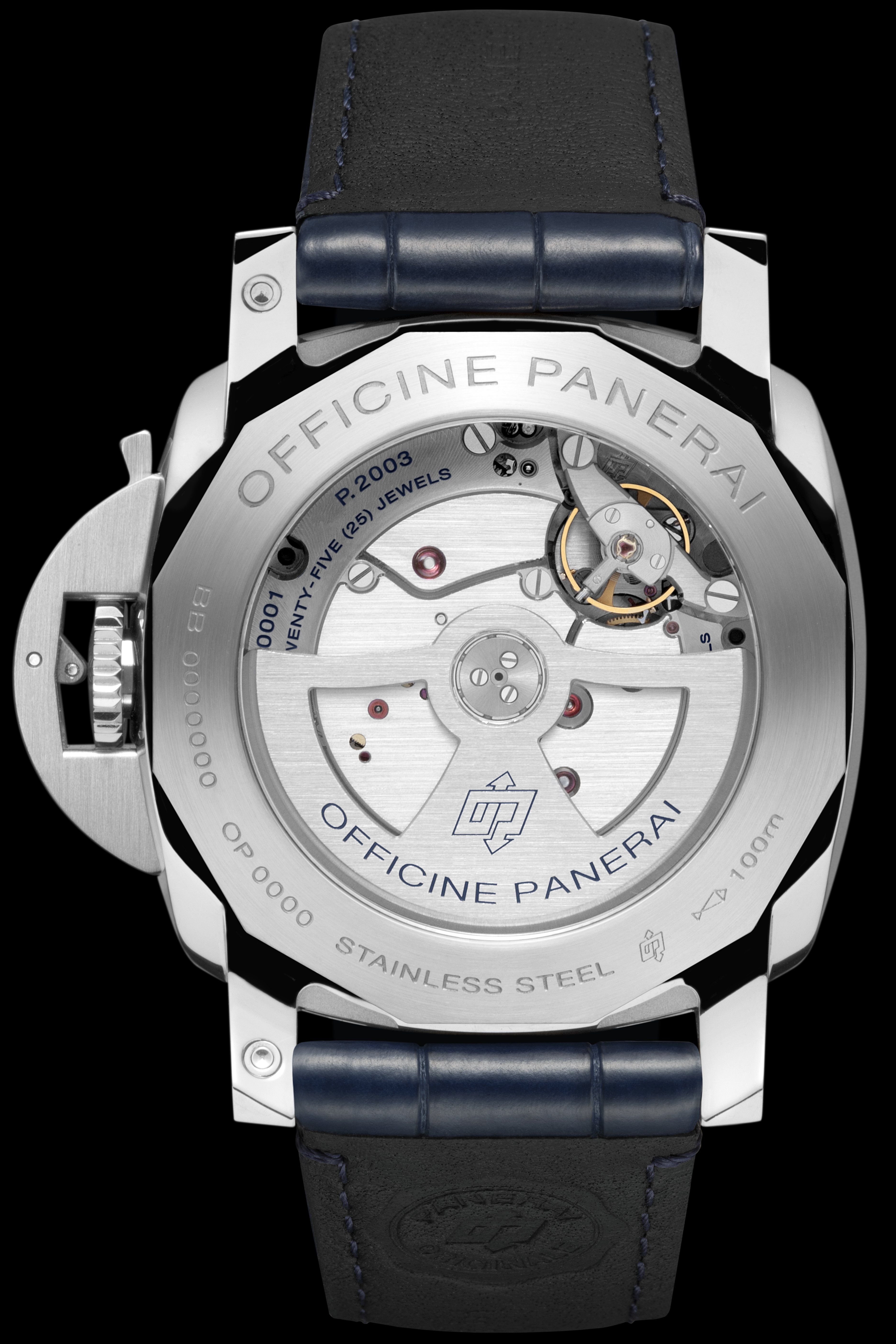 Panerai Luminor Dieci Giorni GMT PAM01482 Caseback