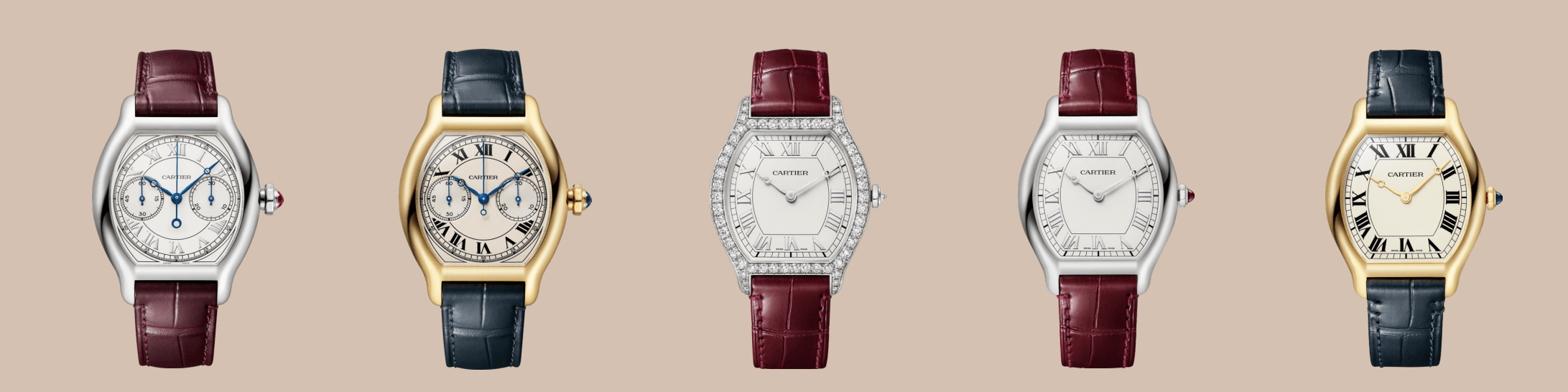 Cartier Tortue The Monopoussoir Chronograph