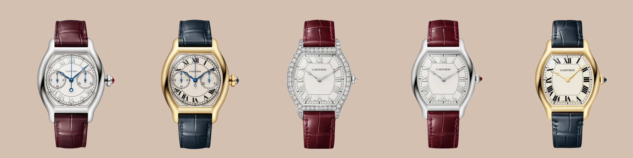 Cartier Prive Tortue Watches