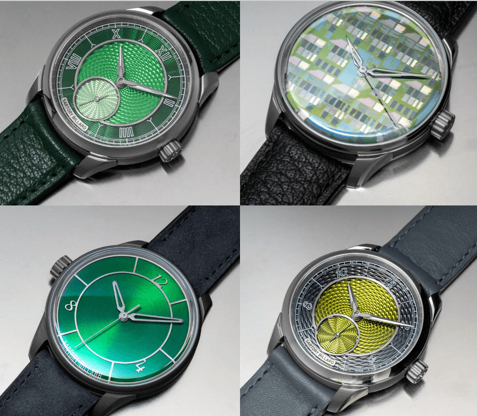 Choosing the dial colors and designs