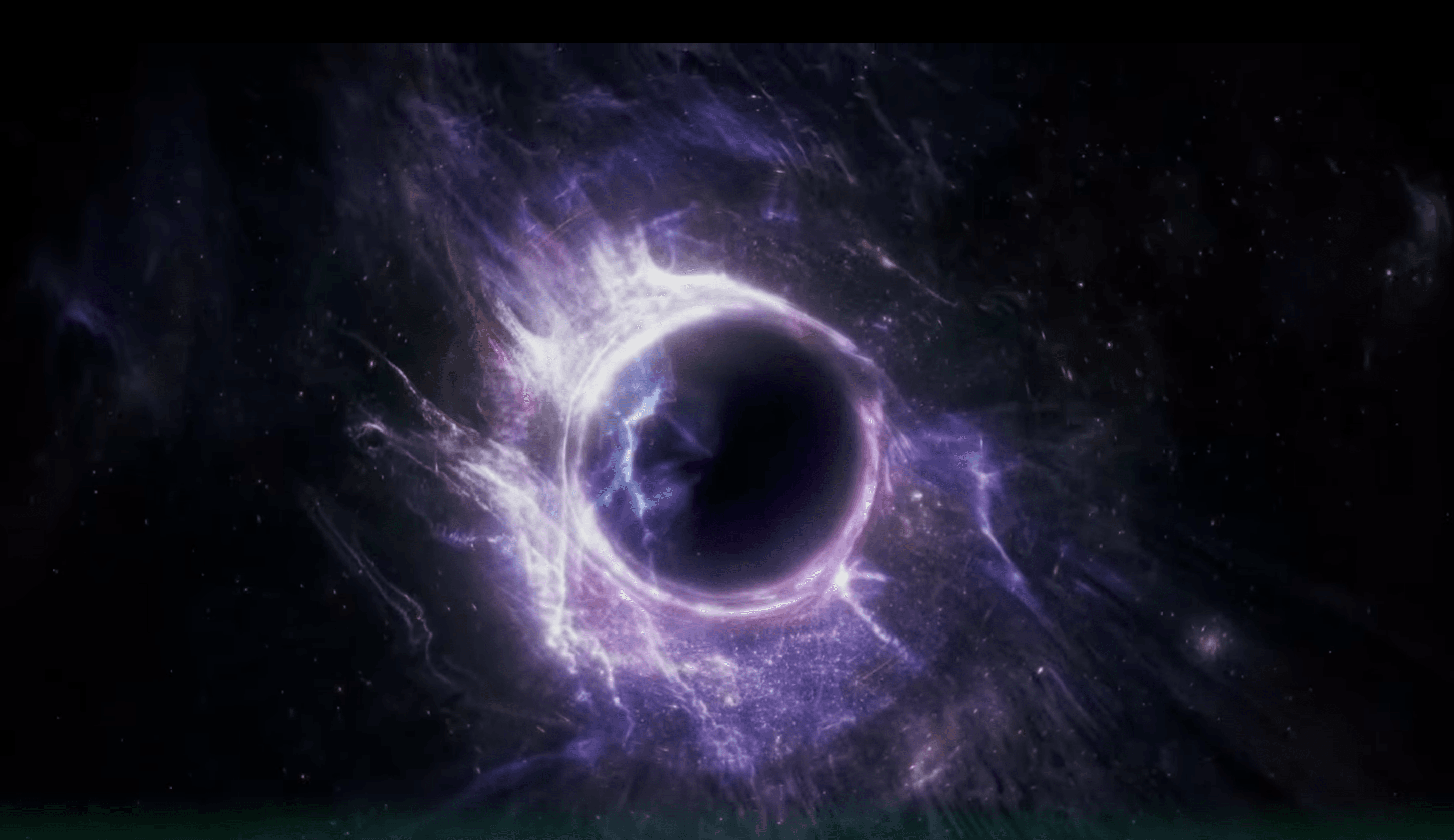 Abstract cosmic swirl visual from Rolex teaser showing dark space like energy pattern symbolizing precision and mystery around upcoming launch