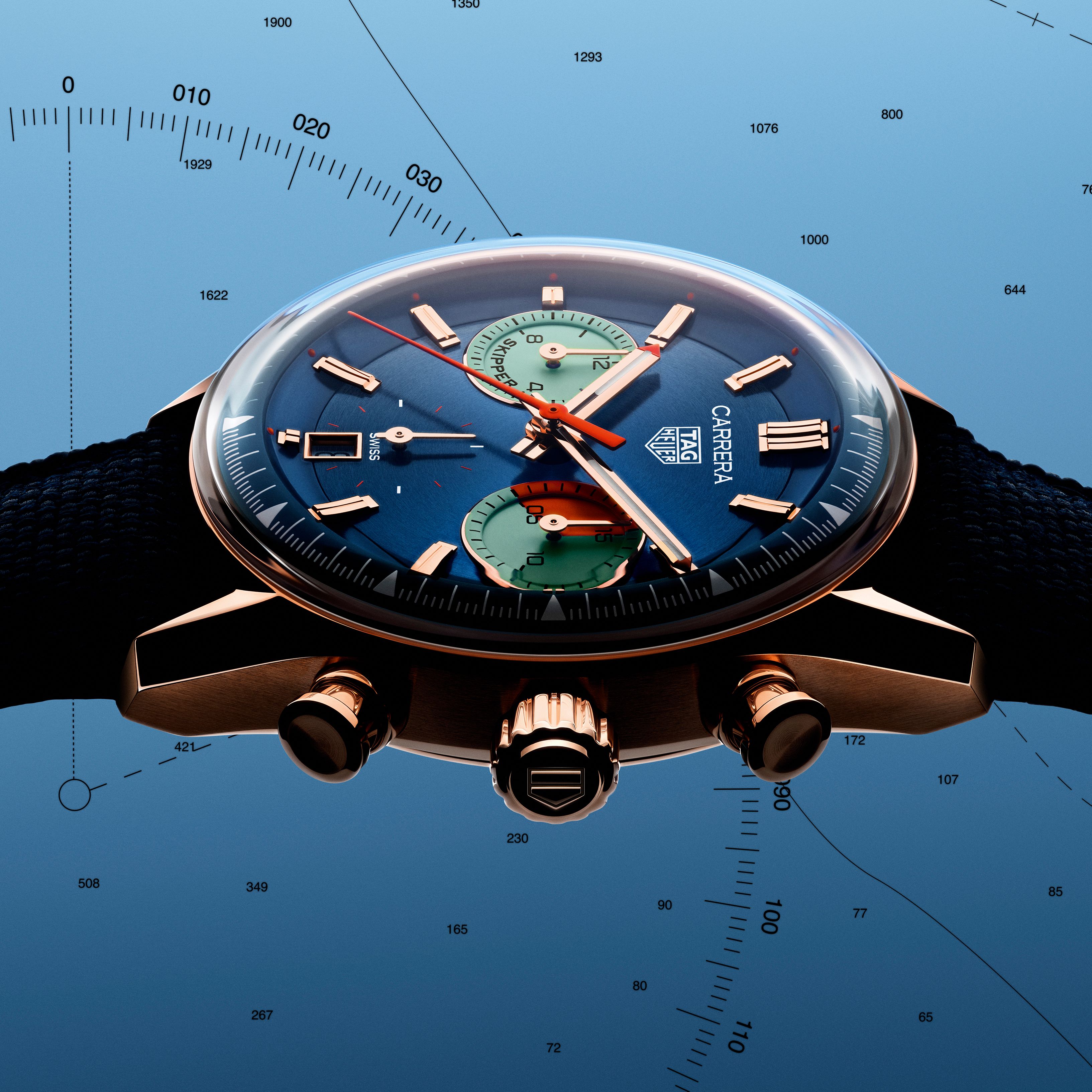 Watches And Wonders 2024: TAG Heuer’s Skipper Chronograph Goes For Gold