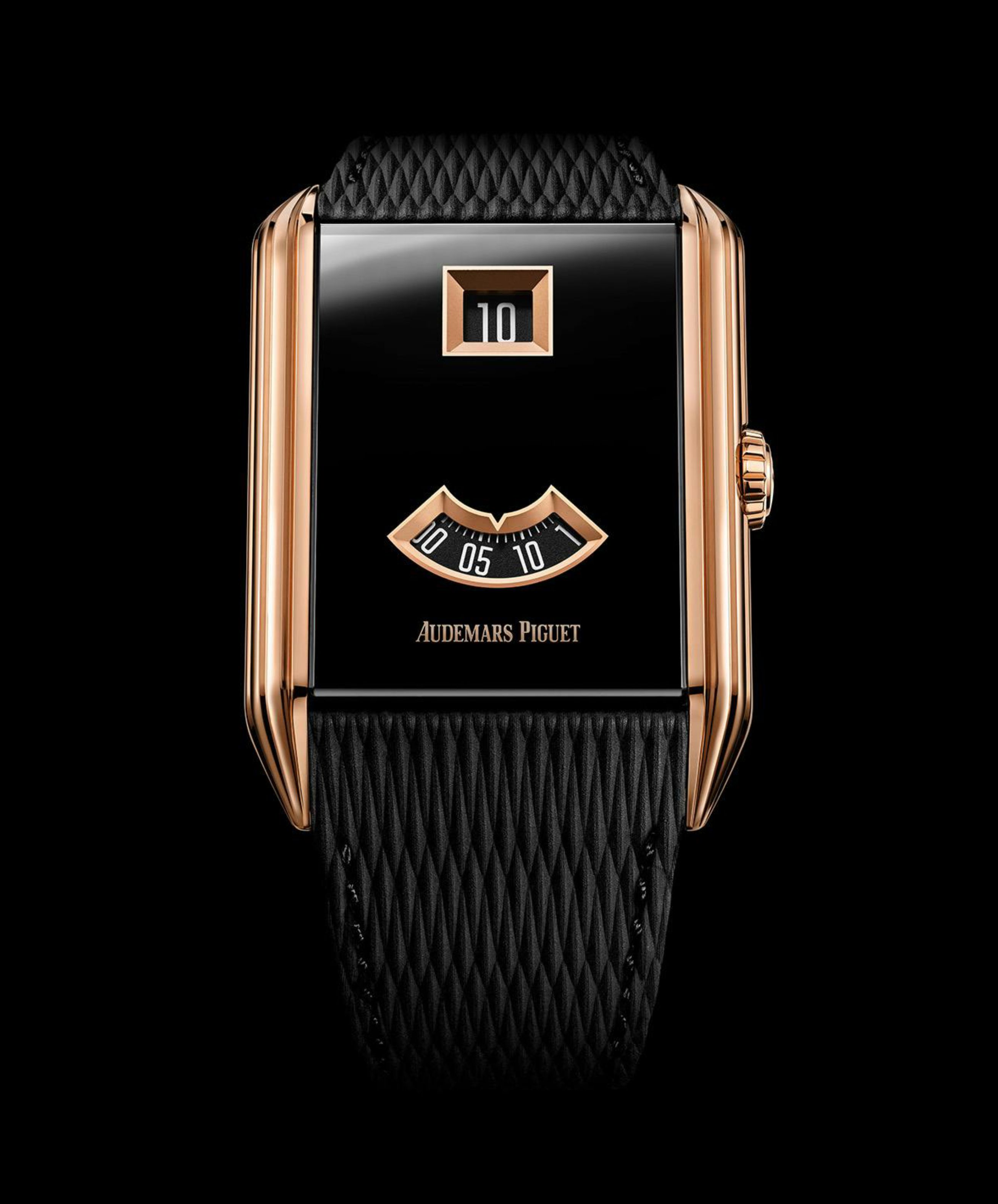 Audemars Piguet Neo Frame Jumping Hour luxury watch design