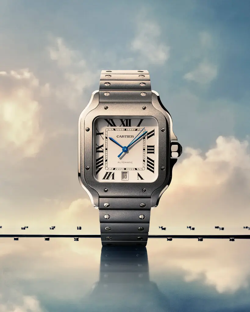 The Santos de Cartier Titanium..webp