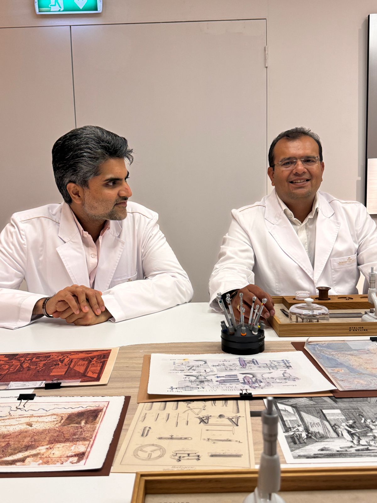 Punit Mehta at the Precision Pioneer's Exhibition