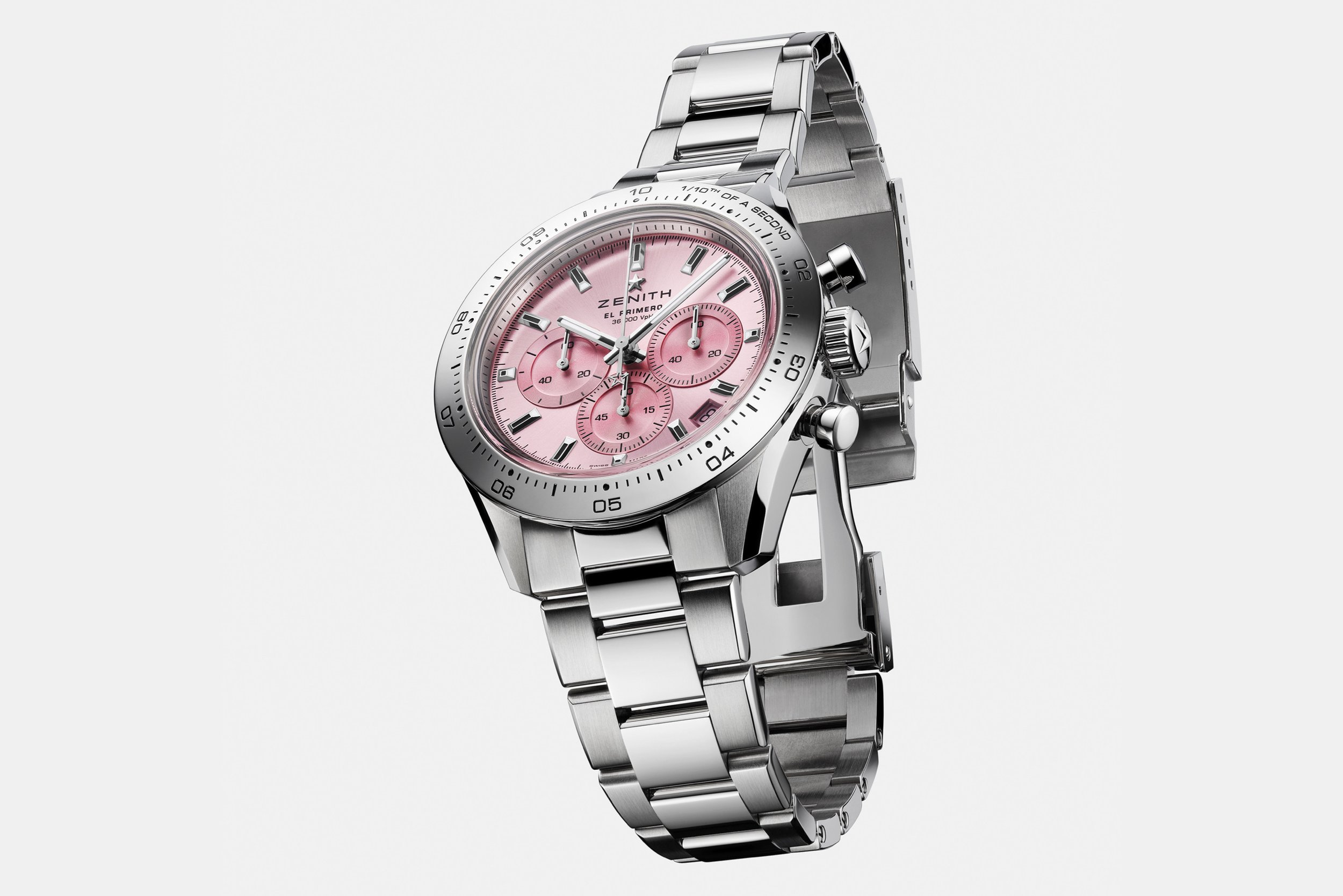 ZENITH Chronomaster Sport in Striking Pink