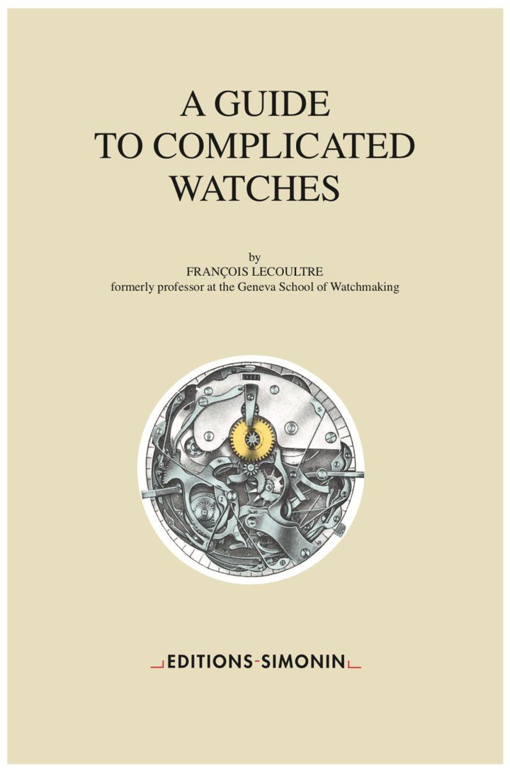 Books on watchmaking sale