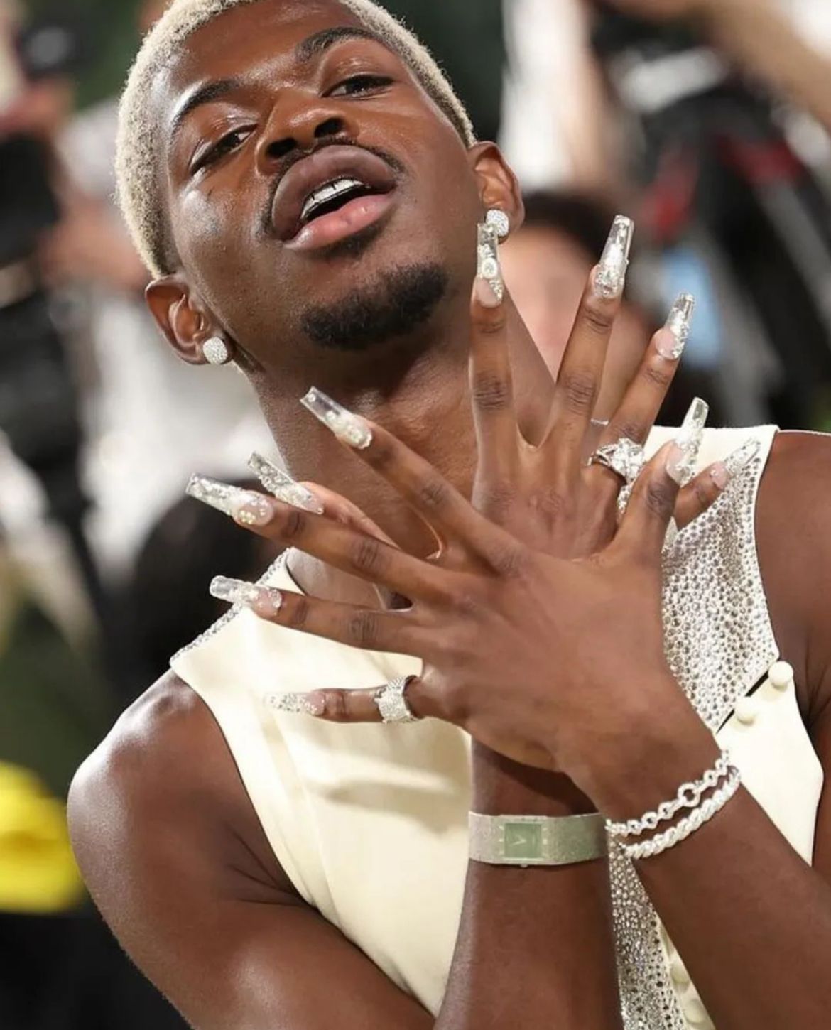 Lil Nas X Piaget vintage dress watch