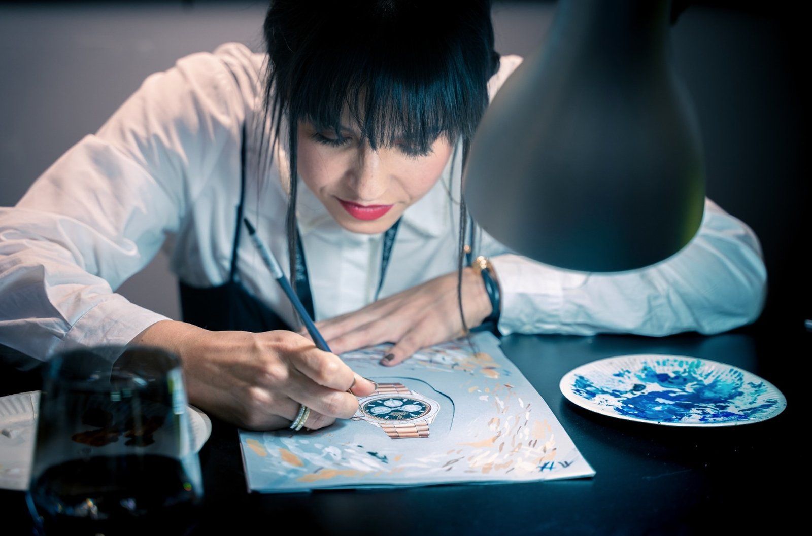 Estelle Lagarde, Gouache artist and Haute Joaillerie-horlogerie designer