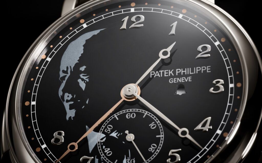 Patek Philippe limited edition minute repeater wristwatch Close-up