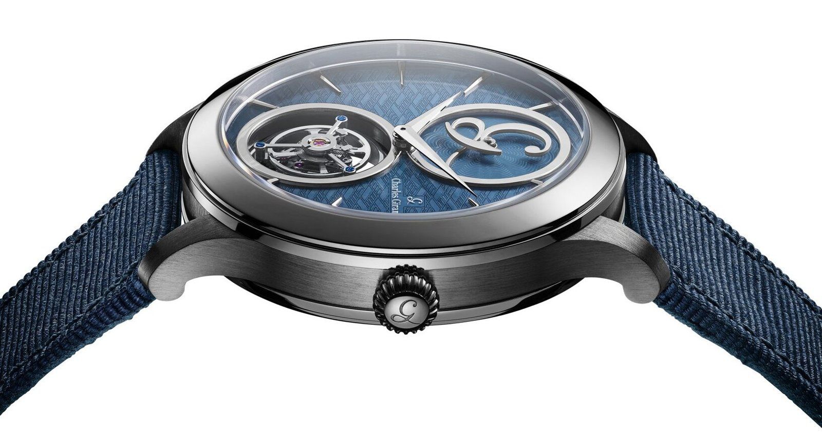 Charles Girardier 1809 Cobalt Blue 41 mm