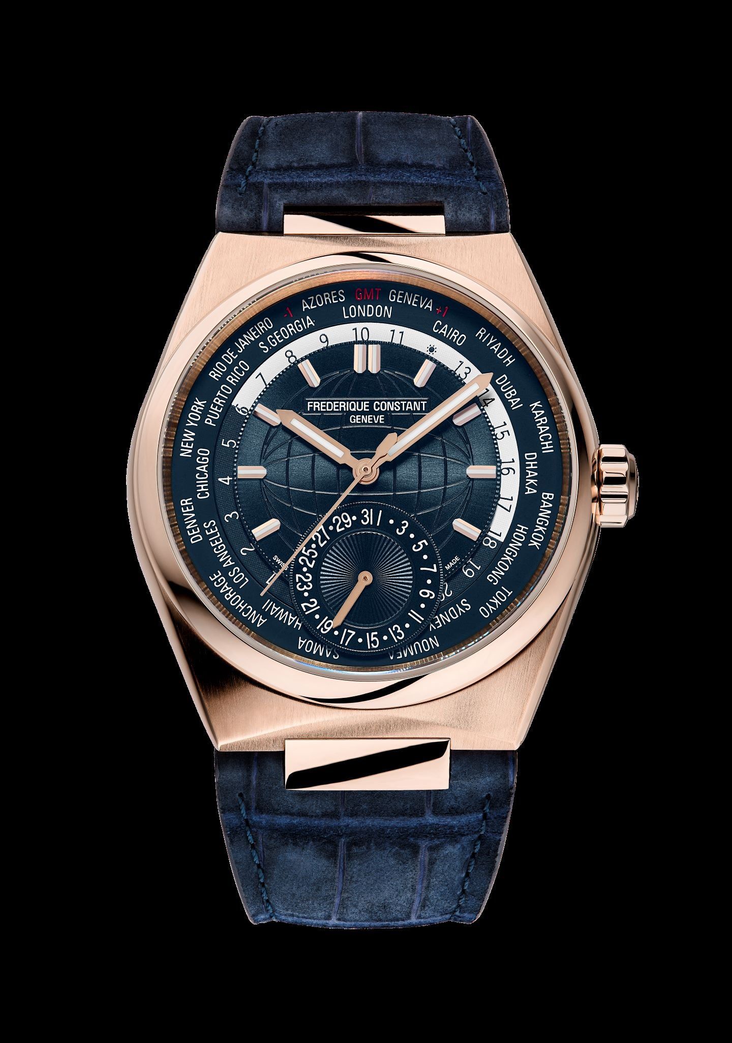 Frederique Constant Celebrates 35 Years With Two New Highlife Worldtimers