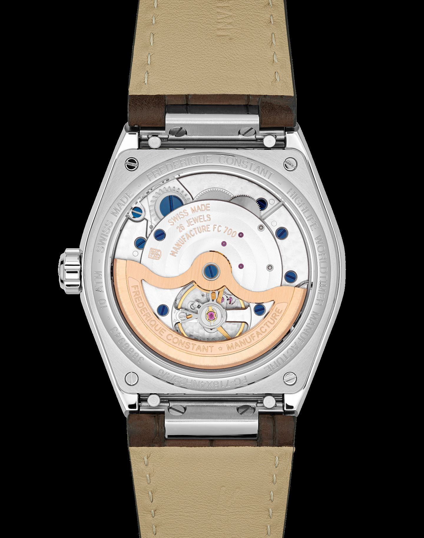 Frederique Constant Celebrates 35 Years With Two New Highlife Worldtimers