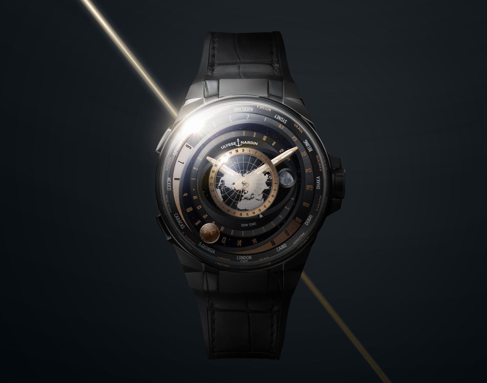 watches and wonders 2022 ulysse nardin moonstruck worldtimer