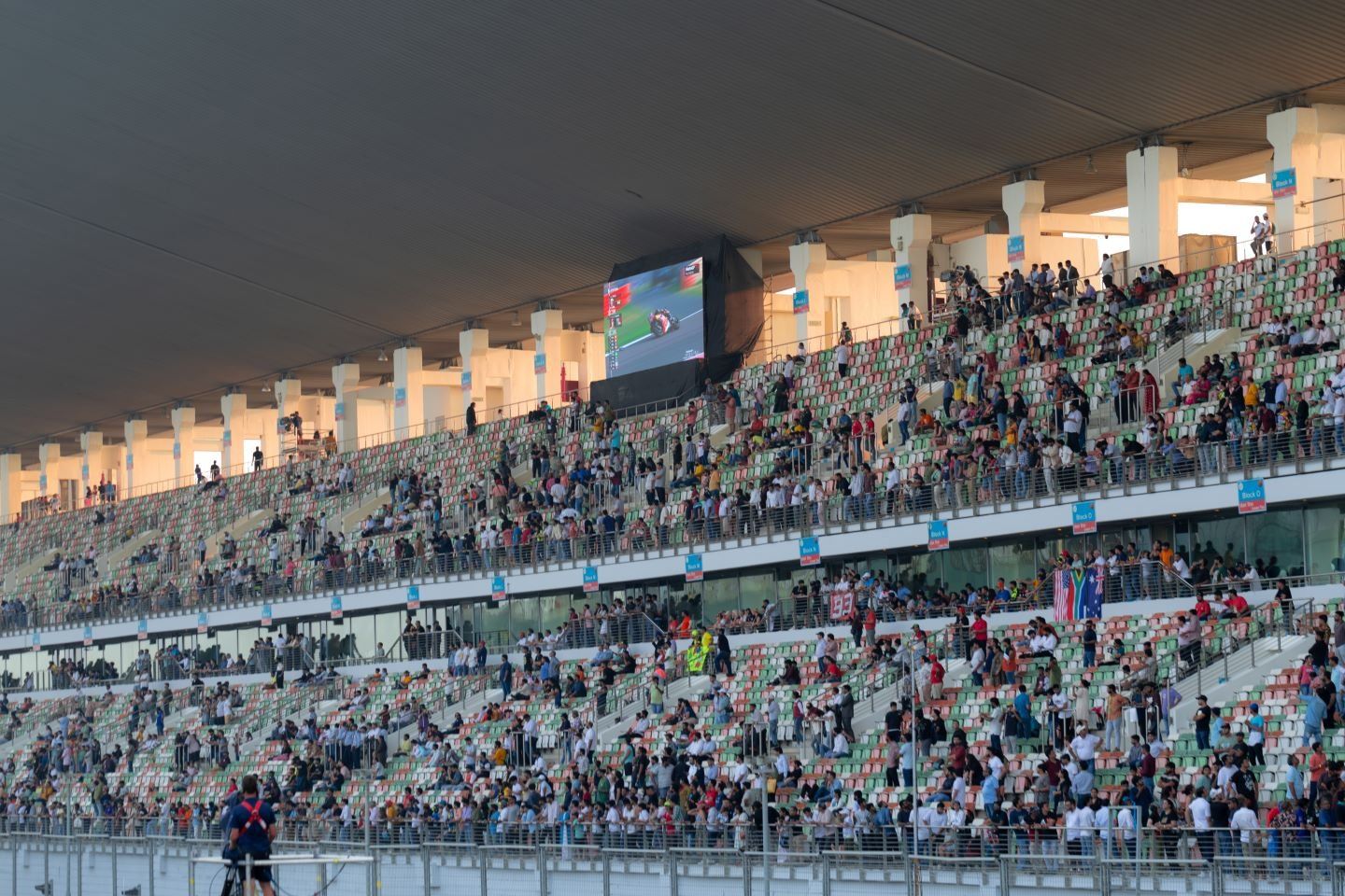 Crowd at MotoGP India