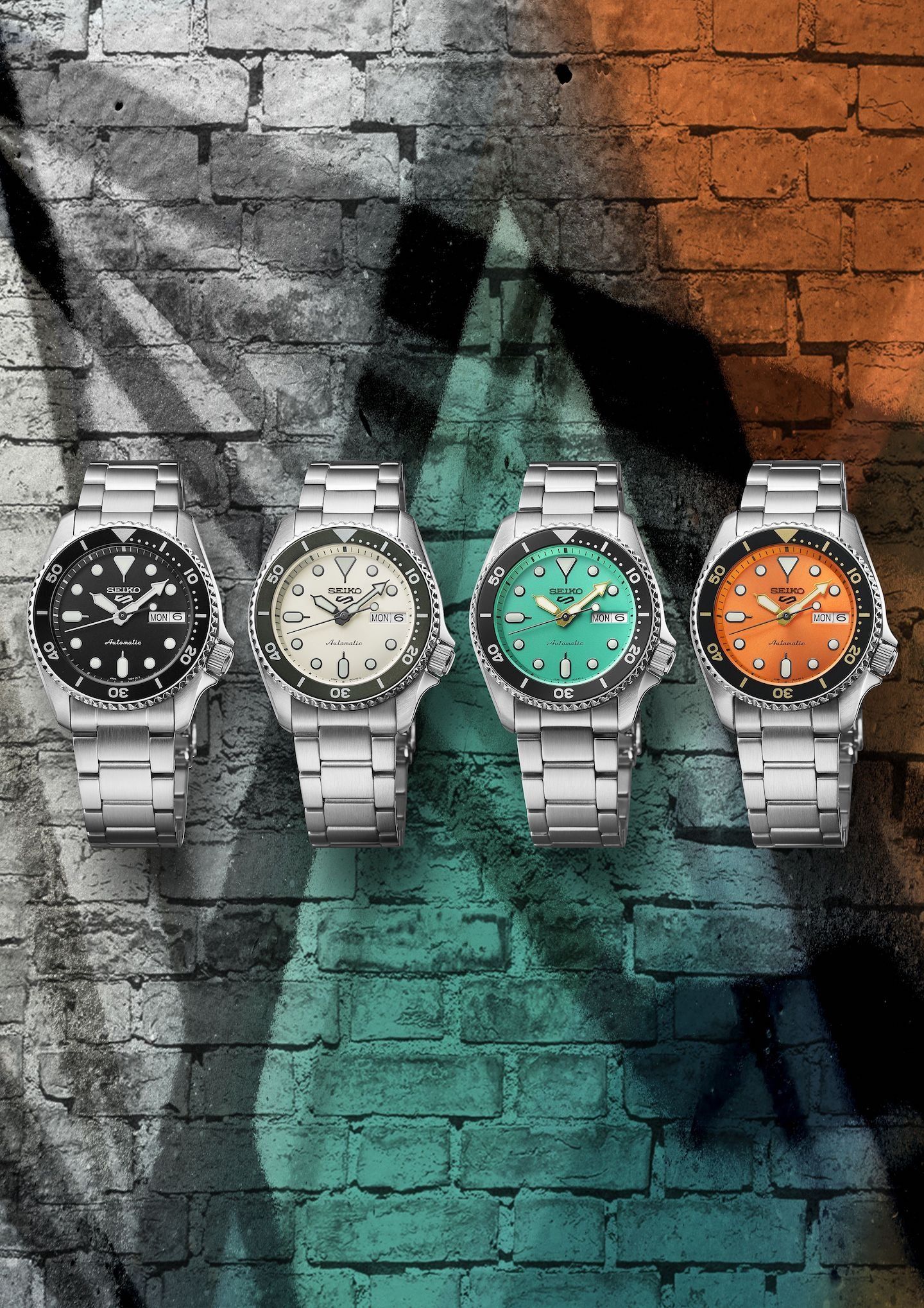 A choice of four new dial options is available
