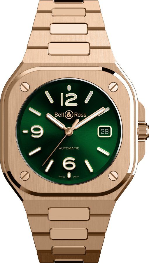 A Taste Of True Opulence With The Bell & Ross 05 Green Gold