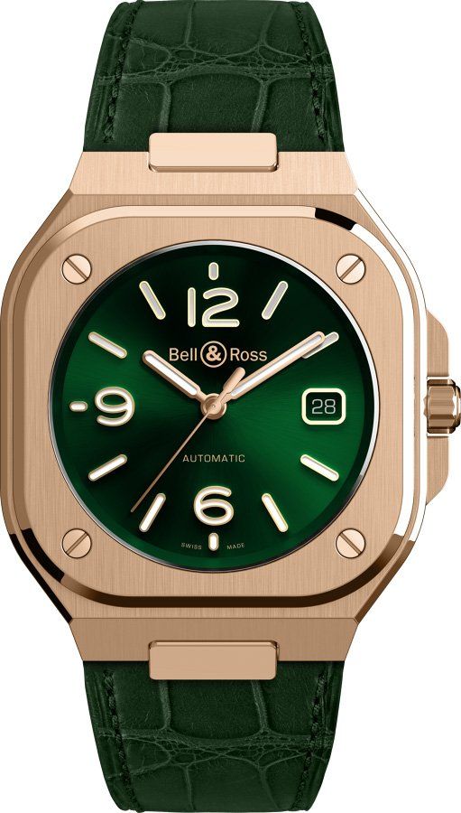 A Taste Of True Opulence With The Bell & Ross 05 Green Gold