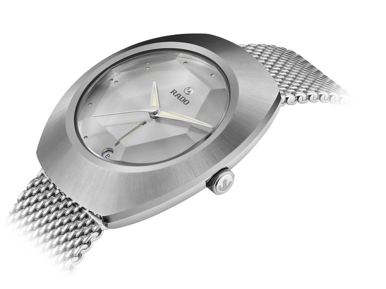The timelessly iconic shape of the Rado Diastar Original 60th Anniversary watch