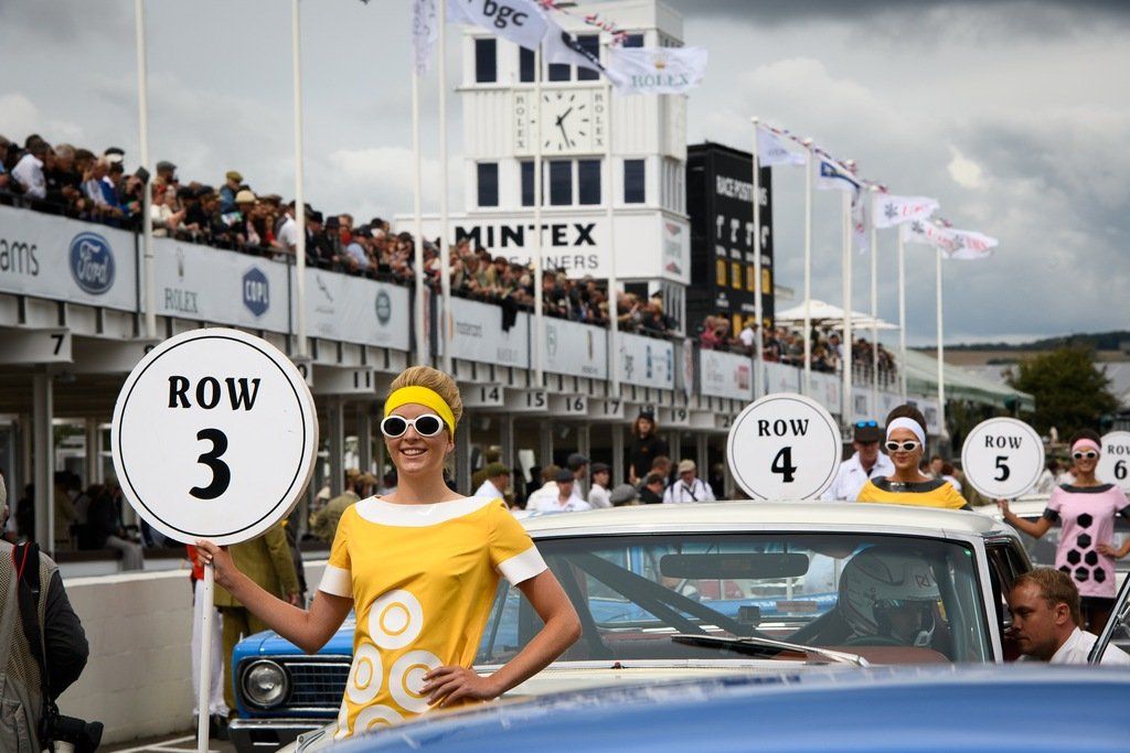STYLE ON THE GRID AT THE GOODWOOD REVIVAL