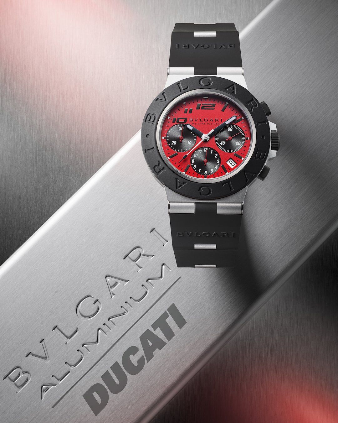  Bulgari Aluminium Chronograph Ducati Special Edition
